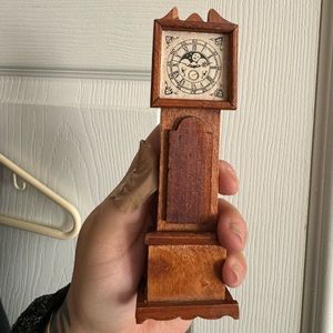 Vintage Dollhouse Grandfather Clock